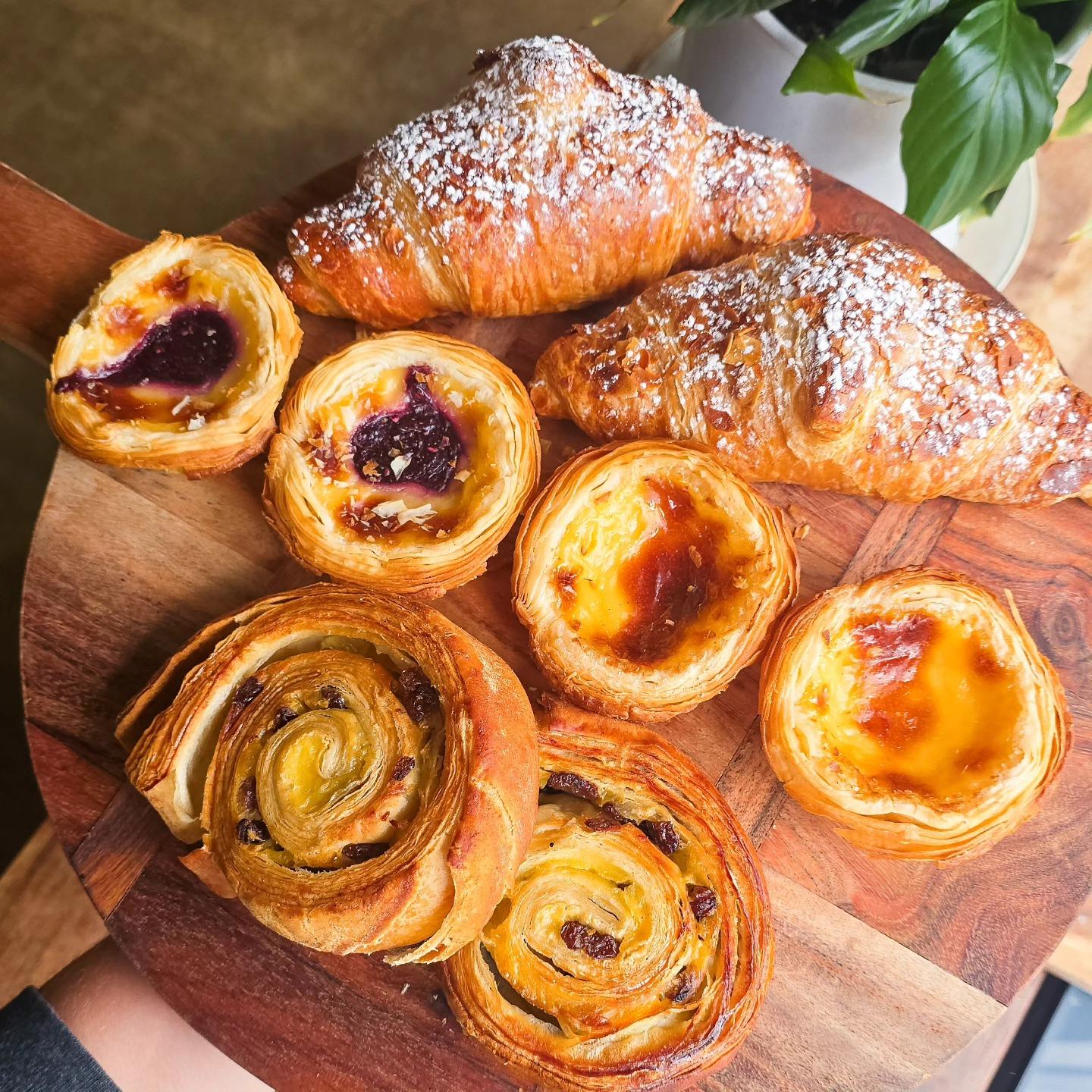 Fresh pastries from Waypoints Bakery Cafe in Dwellingup