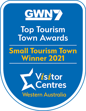 GWN7 Top small Tourism Town Winner 2021 Badge