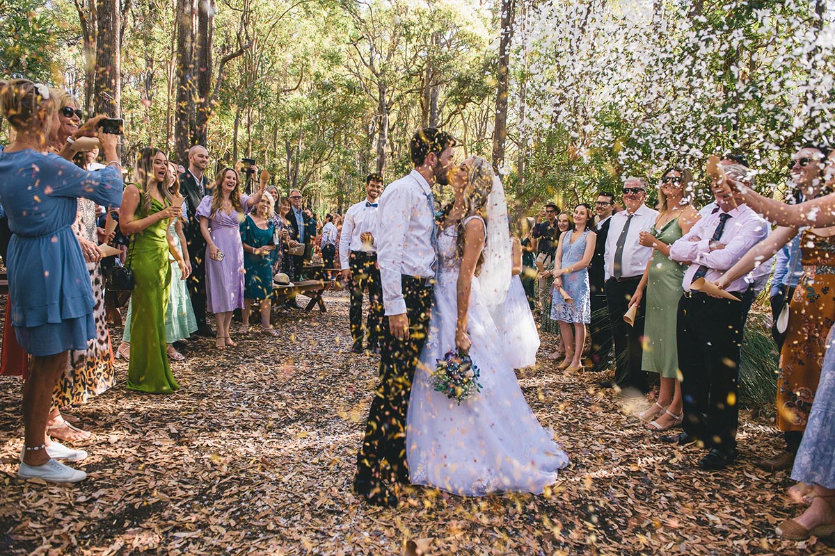 Weddings at Jarrahfall Bush Camp in Dwellingup