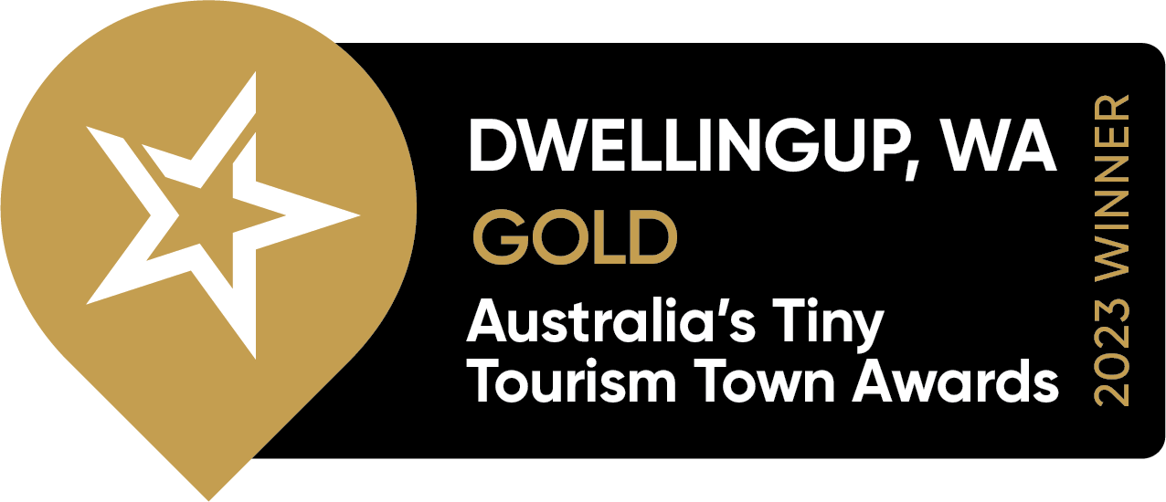 Dwellingup Gold Winner for Australia's Tiny Tourism Town Awards 2023