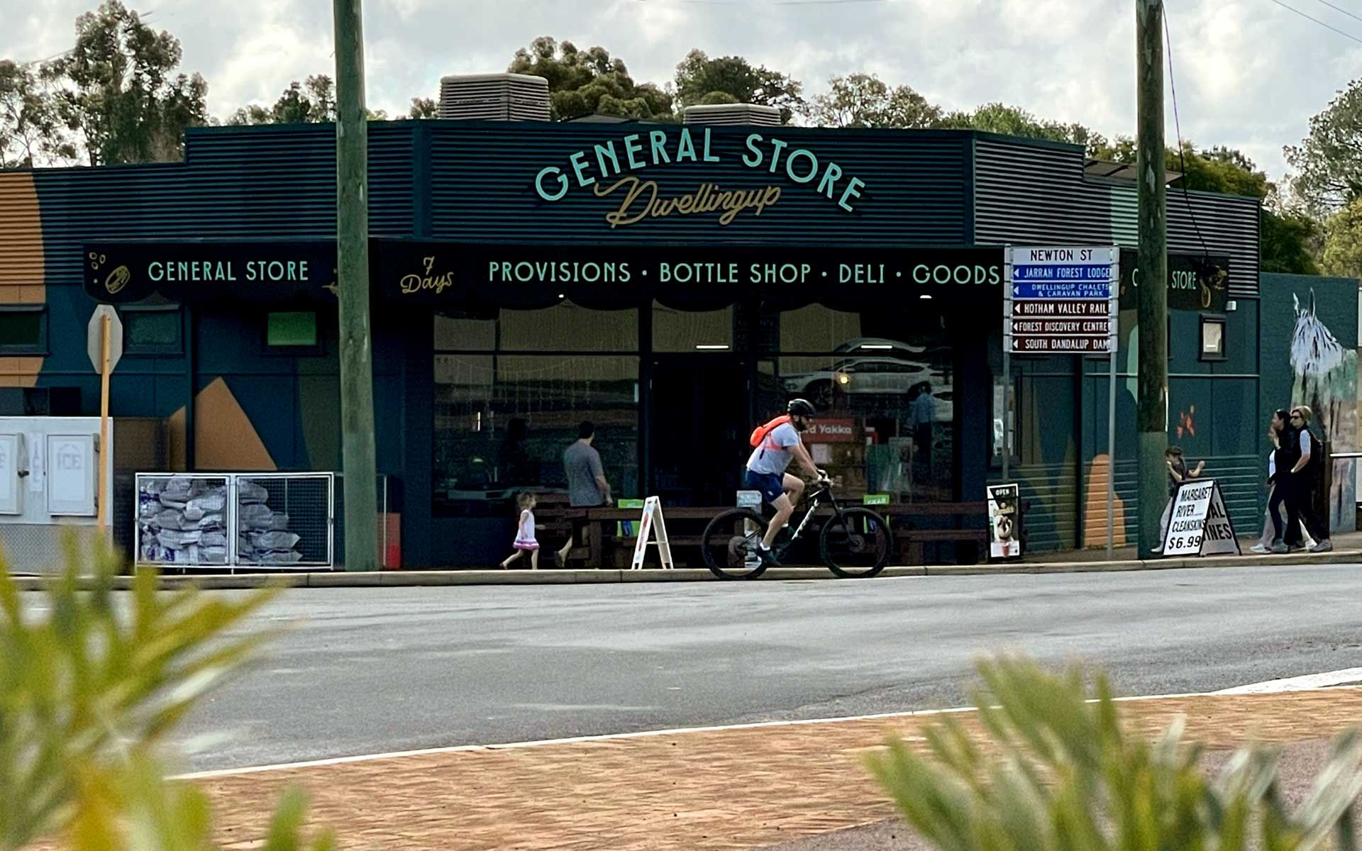 Dwellingup General Store street view