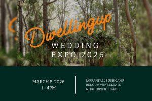 Dwellingup Wedding Expo event poster