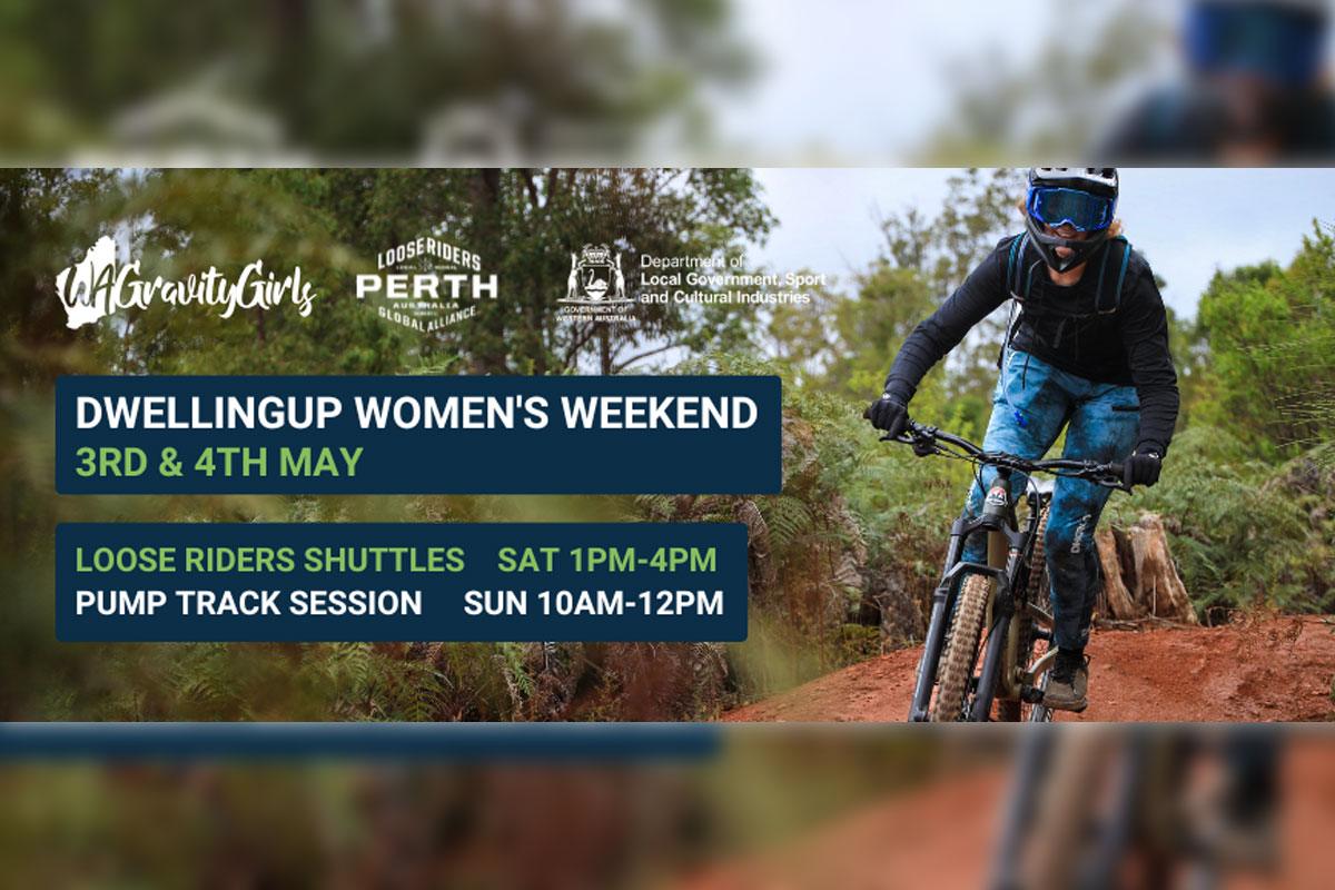 Poster for Gravity Girls WA event in Dwellingup